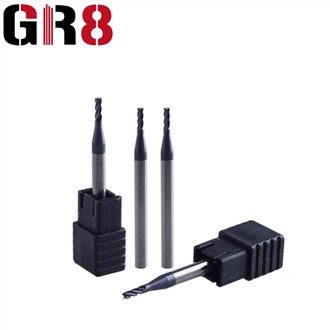 2 Flutes lapos mikro átmérőjű maró